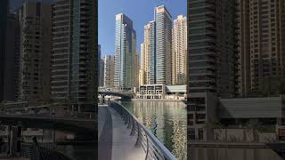 Dubai Exploring the luxurious waterfront of Dubai Marina [upl. by Mariya]