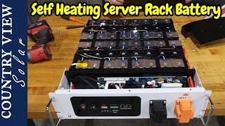 New Heated Server Rack Battery  Overview and Installation  SunGoldPower [upl. by Tisdale]