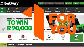 How to Deposit at Betway Using a 1Foryou Voucher [upl. by Faria]