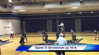 Grovetown vs Harris County GHSA Class AAAAA Volleyball Second Round 10 19 2015 [upl. by Roz]