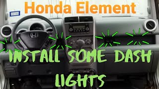 Honda Element dash lights [upl. by Parris]