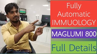 How to operate Fully Automatic Immunonogy Analyzer Maglumi 800 [upl. by Dodds385]