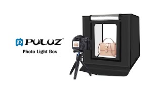 PULUZ 40cm Folding Portable 24W 5500K Studio Shooting Tent Box [upl. by Ignacius138]