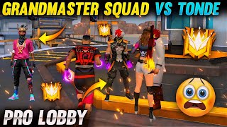 FREEFIRE GRANDMASTER LOBBY  SENIOR FFF VS SQUADS fffffff ffff fffffffffffffffffffff [upl. by Luana236]