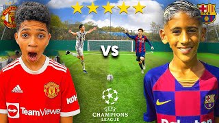 Who Is The Best Kid Footballer ft KID MESSI vs KID RONALDO amp SV2 [upl. by Mountfort26]