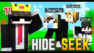 Minecraft Hide and Seek BUT WE ARE MOBS YesSmartyPie KhatarnakIshan ChapatiHindustaniGamer [upl. by Sher]