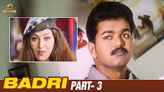 Badri Latest Hindi Movie  Thalapathy Vijay  Bhumika  Devi Sri Prasad  Part 3  Mango Bollywood [upl. by Clova]