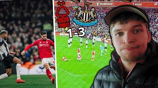 OUTCLASSED  Nottingham Forest 13 Newcastle United VLOG [upl. by Anilef]