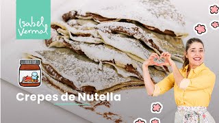 Crepes con Nutella [upl. by Ettennig]