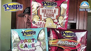 Unusual Peeps® Flavors 🐤  Hot Tamale 🔥  Kettle Corn 🍿  Party Cake 🎂  theendorsement [upl. by Buffum547]