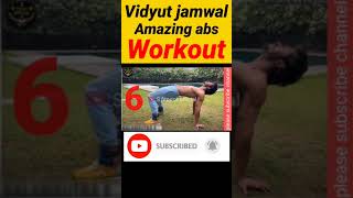 👇💪Vidyut jamwal workout। vidyut jamwal abs workout।short [upl. by Yasibit730]