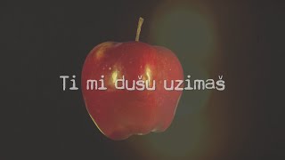 Crvena jabuka  Ti mi dušu uzimaš Official lyric video [upl. by Sivia]