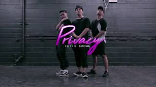 Chris Brown  Privacy  Choreography by JP Tarlit [upl. by Aramoix]