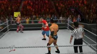 WWE SmackDown vs RAW 2011  Three Way Finisher Combo [upl. by Demitria]