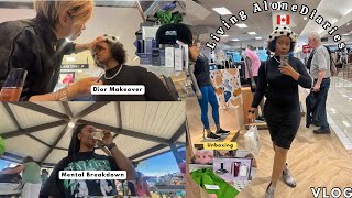 Living Alone Vlog Mental Breakdown Dior Makeover Demonetized Calvin Klein Perfume Unboxing  BBQ [upl. by Ettie]