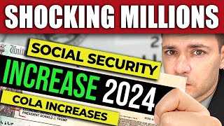 Social Security INCREASES… 2024 COLA Shocks Millions [upl. by Frodine]