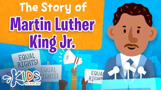 The Story of Martin Luther King Jr Stories about civil rights for kids Kids Academy [upl. by Reteip]