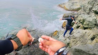 buscando pesca en acantilados  Último día en Chimbote [upl. by Fowle]