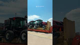 Can’t you wait to put MacDon M1240 Windrowers to work in the fields macdon windrowers farming [upl. by Enywtna]