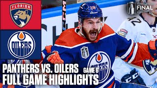 Stanley Cup Final Game 6 Florida Panthers vs Edmonton Oilers  Full Game Highlights [upl. by Diarmit574]