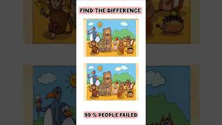 Find the difference only genius can find difference 💥🤯spotthedifferencegame shorts viralvideo [upl. by Otis]