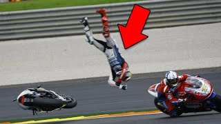 50 Motorcycle Racing Moments That Will Haunt You [upl. by Aisad]