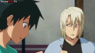 Funniest Scene of Hataraku MaouSama quotYoure too DENSEquot [upl. by Junina725]