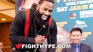 BEST ADRIEN BRONER MOMENTS FROM THE PACQUIAO VS BRONER PRESS TOUR [upl. by Sinnej]