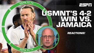 Kasey Keller says USMNT TOOK THEIR FOOT OFF THE GAS in the second half vs Jamaica 😬  ESPN FC [upl. by Carling952]