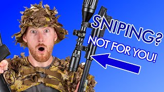 Why Airsoft Sniping Is NOT For You [upl. by Assiran67]