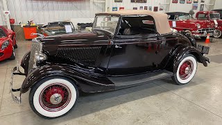 1934 Ford Model 40B Cabriolet Walk Around [upl. by Boar684]