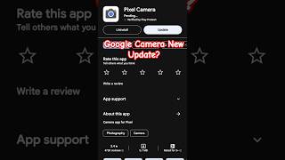 Pixel Camera New Update Available Whats New pixelcamera googlepixel shorts [upl. by Bogosian710]