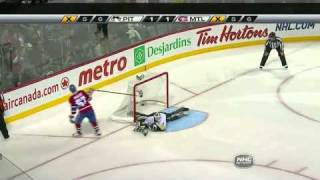 Benoit Pouliot quotForsbergquot shootout goal 1611 [upl. by Alorac]