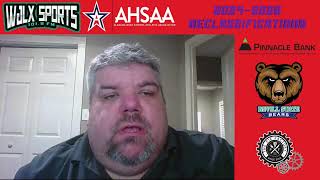 AHSAA RECLASSIFICATION REACTION [upl. by Aniz]