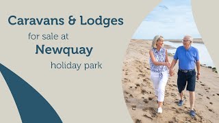 Caravans amp Lodges For Sale at Newquay Holiday Park  Newquay Cornwall [upl. by Monie872]