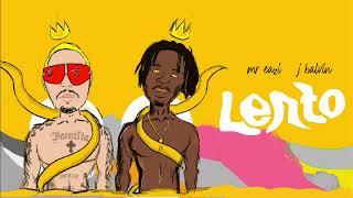 Mr Eazi  Lento feat J Balvin Official Audio [upl. by Esmerolda618]