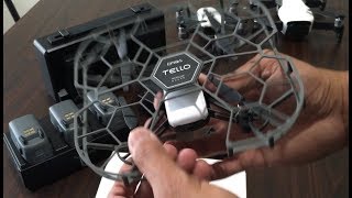 Dji Ryze Tello CYNOVA Full Propeller Guard Unboxing🤔 [upl. by Nabetse]