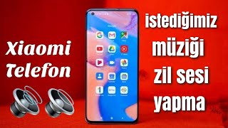 Xiaomi telefonda istediğimiz bir müziği telefon zil sesi olarak ayarlama 3 [upl. by Lowney]