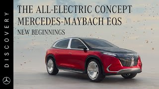 The AllElectric Concept MercedesMaybach EQS  New Beginnings [upl. by Lipsey]