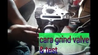 Grind valve motor bocor dan test [upl. by Wilbert]