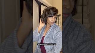 Blow Drying Relaxed Hair  ToyaJTV [upl. by Yerahcaz]