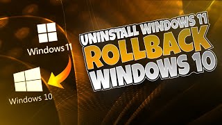 Uninstall Windows 11 rollback Windows 10 before its too late [upl. by Ysied838]