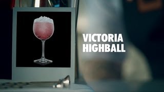 VICTORIA HIGHBALL DRINK RECIPE  HOW TO MIX [upl. by Donica]