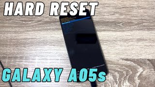 How to HARD RESET Samsung Galaxy A05s [upl. by Nnagrom]