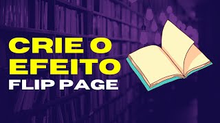 Como criar o efeito flip page no After Effects [upl. by Alexandr]