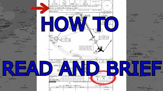 Jeppesen APPROACH CHARTS  How to READ AND BRIEF [upl. by Bannasch]