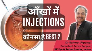 BEST EYE INJECTION कौनसा है  आँखों के RETINA के लिए BEST इंजेक्शन [upl. by Nnylarej]