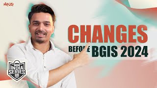 BGIS 2024 Changes [upl. by Llorrac]