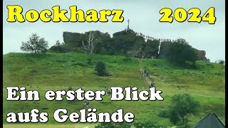 2024 Rockharz  Wo schicken die mich hin Ein erster Blick auf das Gelände in Ballenstedt [upl. by Hnahc]