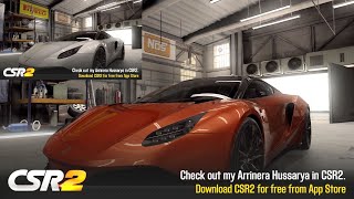 【CSR2】Arrinera Hussarya purplegold shift amp tune for 7619 7680 [upl. by Etteluap]